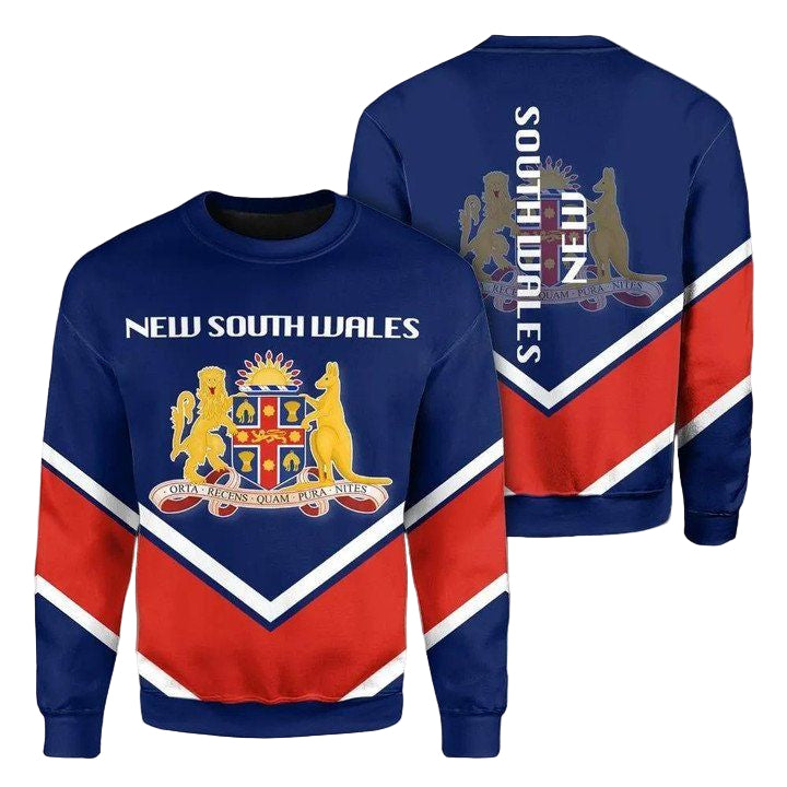 Newsouthwales Coat Of Arms Sweater Lucian Style Jw5 ? Usalast