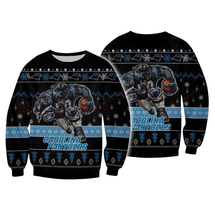 Nfl Carolina Panthers Player Rushing Sweater And Ugly Sweater ? Usalast