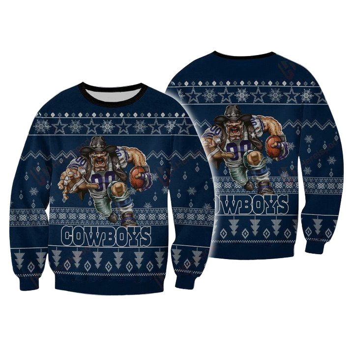 Nfl Dallas Cowboys Player Rushing Sweater And Ugly Sweater ? Usalast