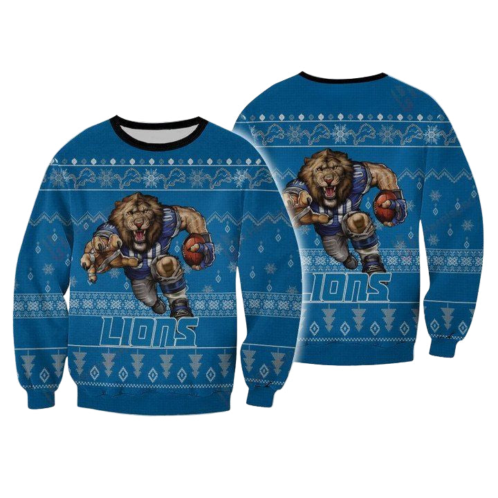 Nfl Detroit Lions Player Rushing Sweater And Ugly Sweater ? Usalast
