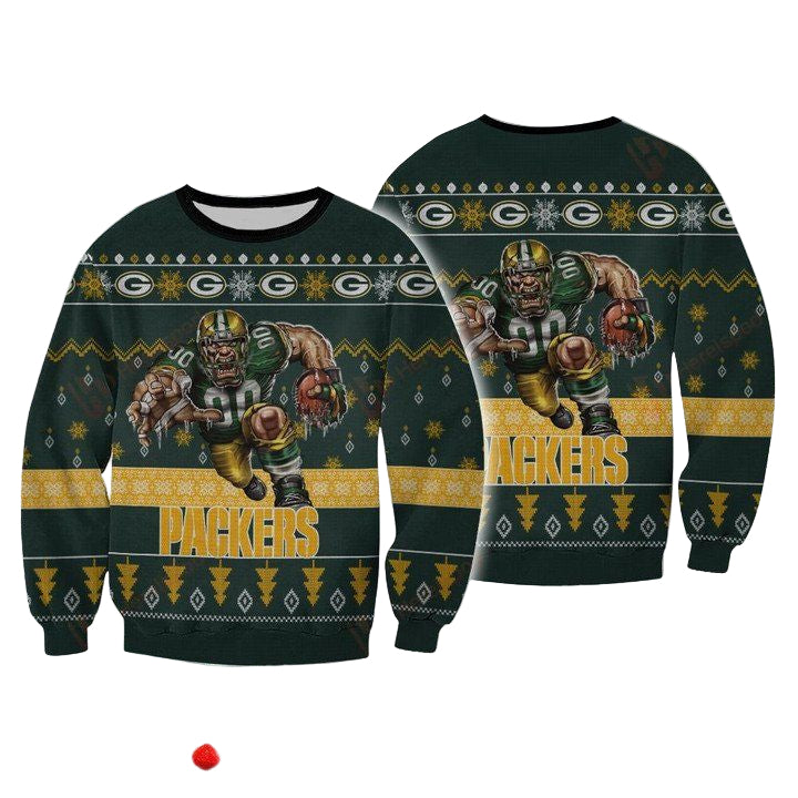 Nfl Green Bay Packers Player Rushing Sweater And Ugly Sweater ? Usalast