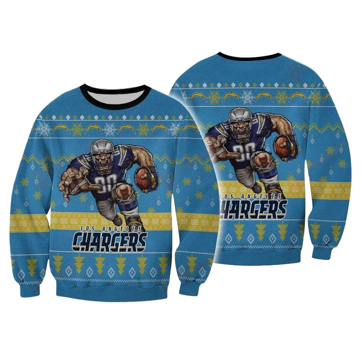 Nfl Los Angeles Chargers Player Rushing Sweater And Ugly Sweater ? Usalast