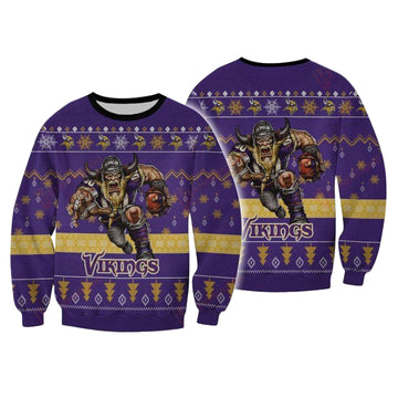 Nfl Minnesota Vikings Player Rushing Sweater And Ugly Sweater ? Usalast