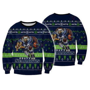 Nfl Seattle Seahawks Player Rushing Sweater And Ugly Sweater ? Usalast