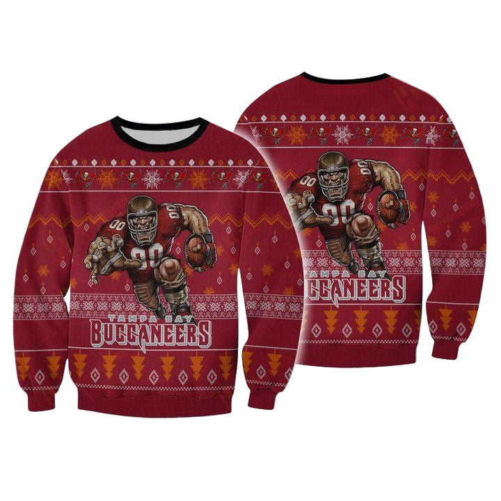 Nfl Tampa Bay Buccaneers Player Rushing Sweater And Ugly Sweater ? Usalast