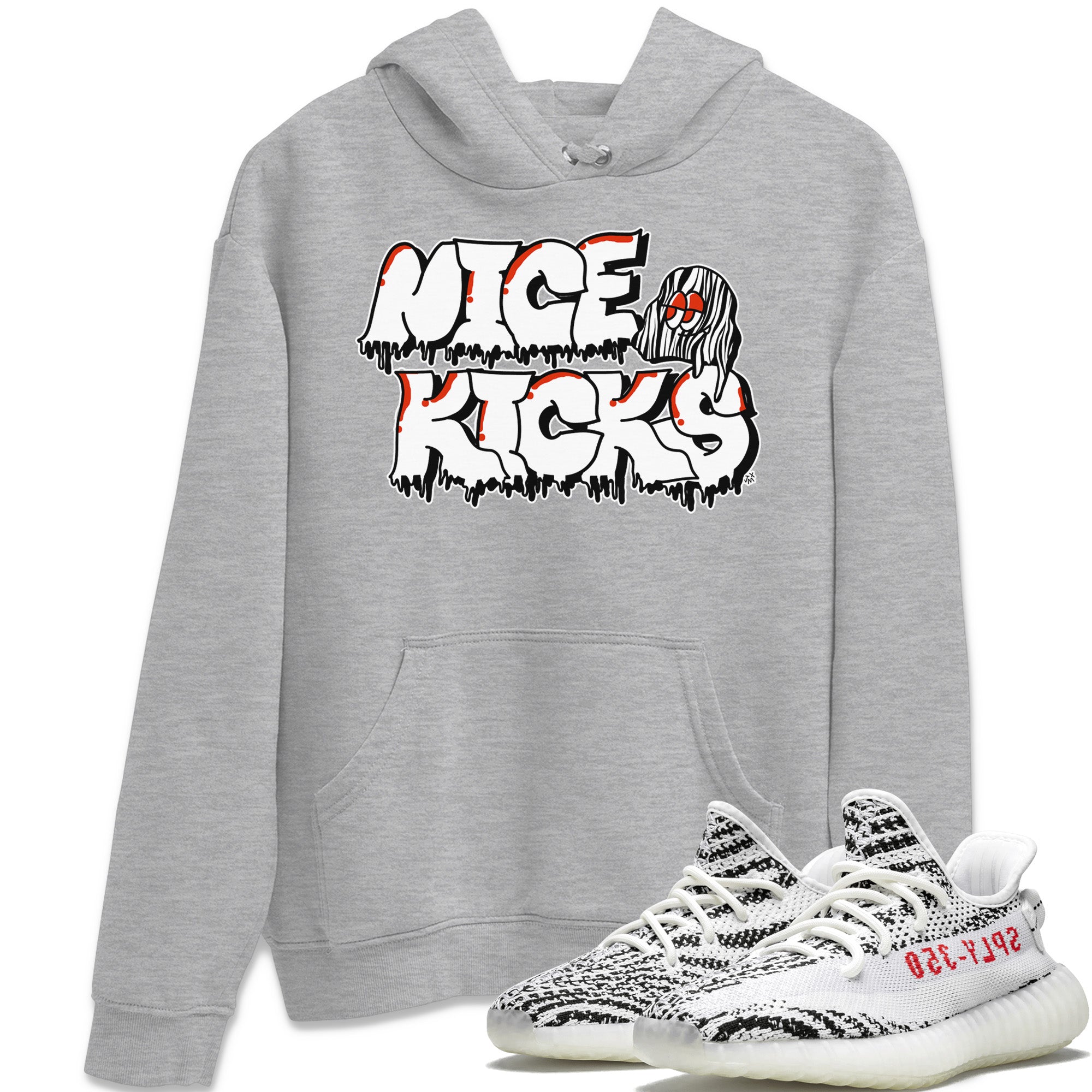 Nice Kicks Unisex Tops - Yeezy 350 Zebra
