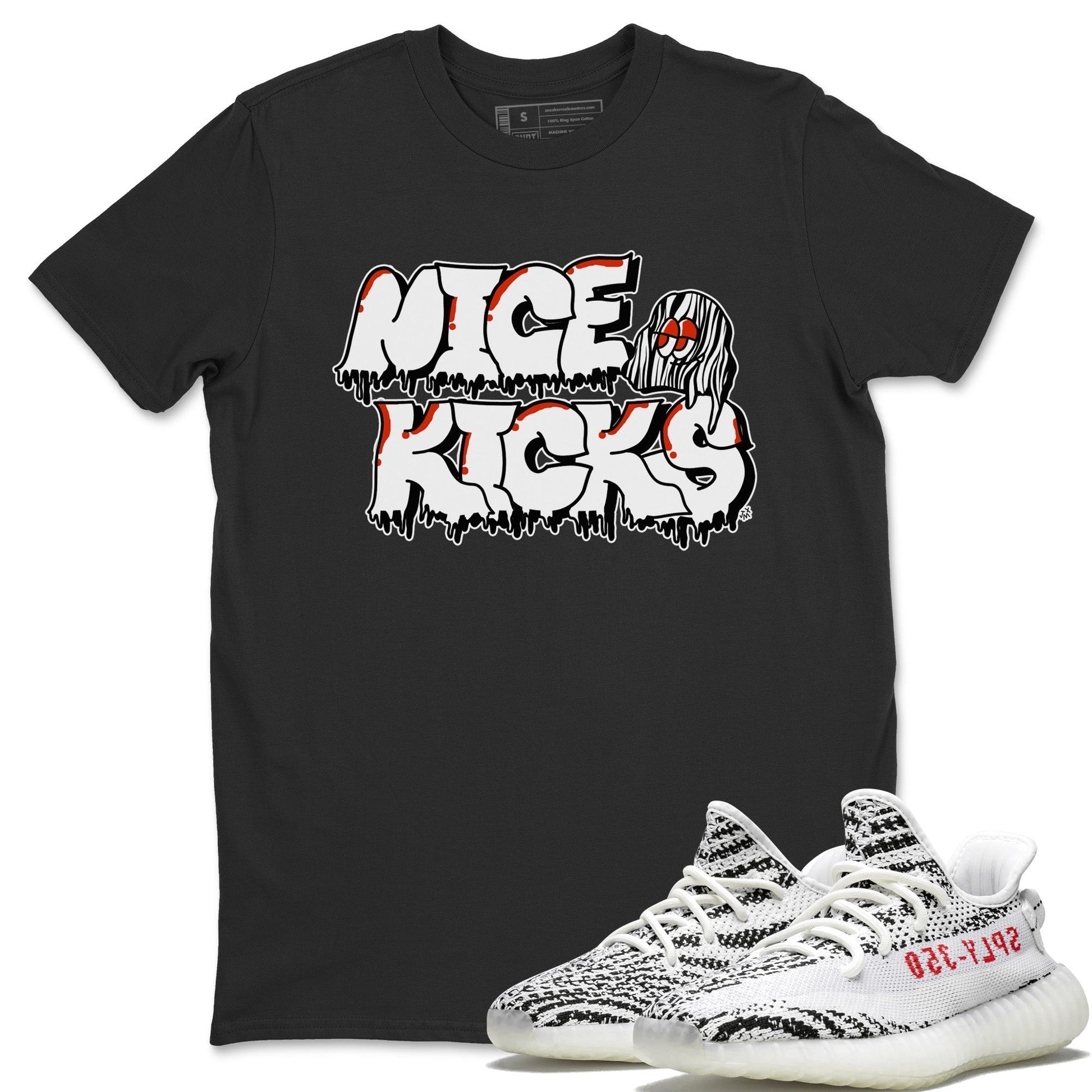 Nice Kicks Unisex Tops - Yeezy 350 Zebra