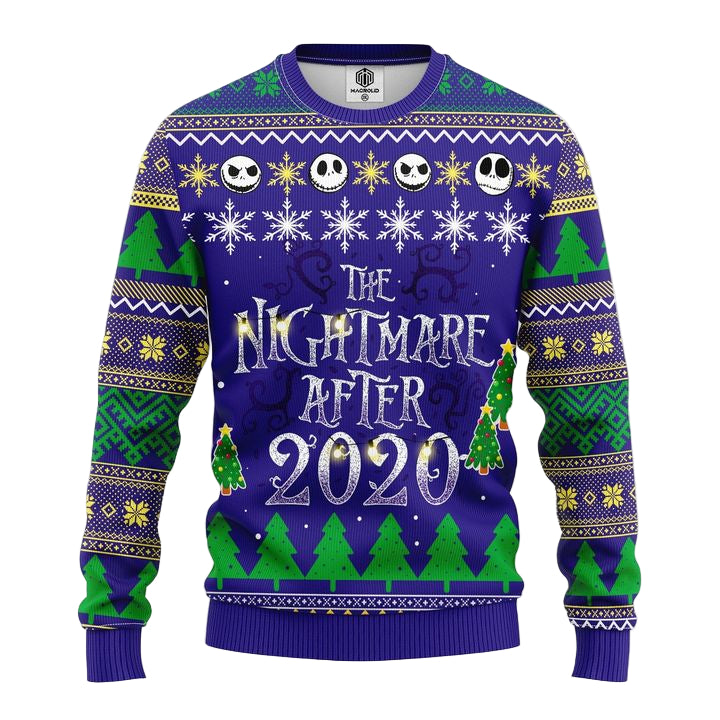 Nightmare After 2021 Ugly Christmas Sweater Amazing Gift Idea Thanksgiving Gift ? Usalast