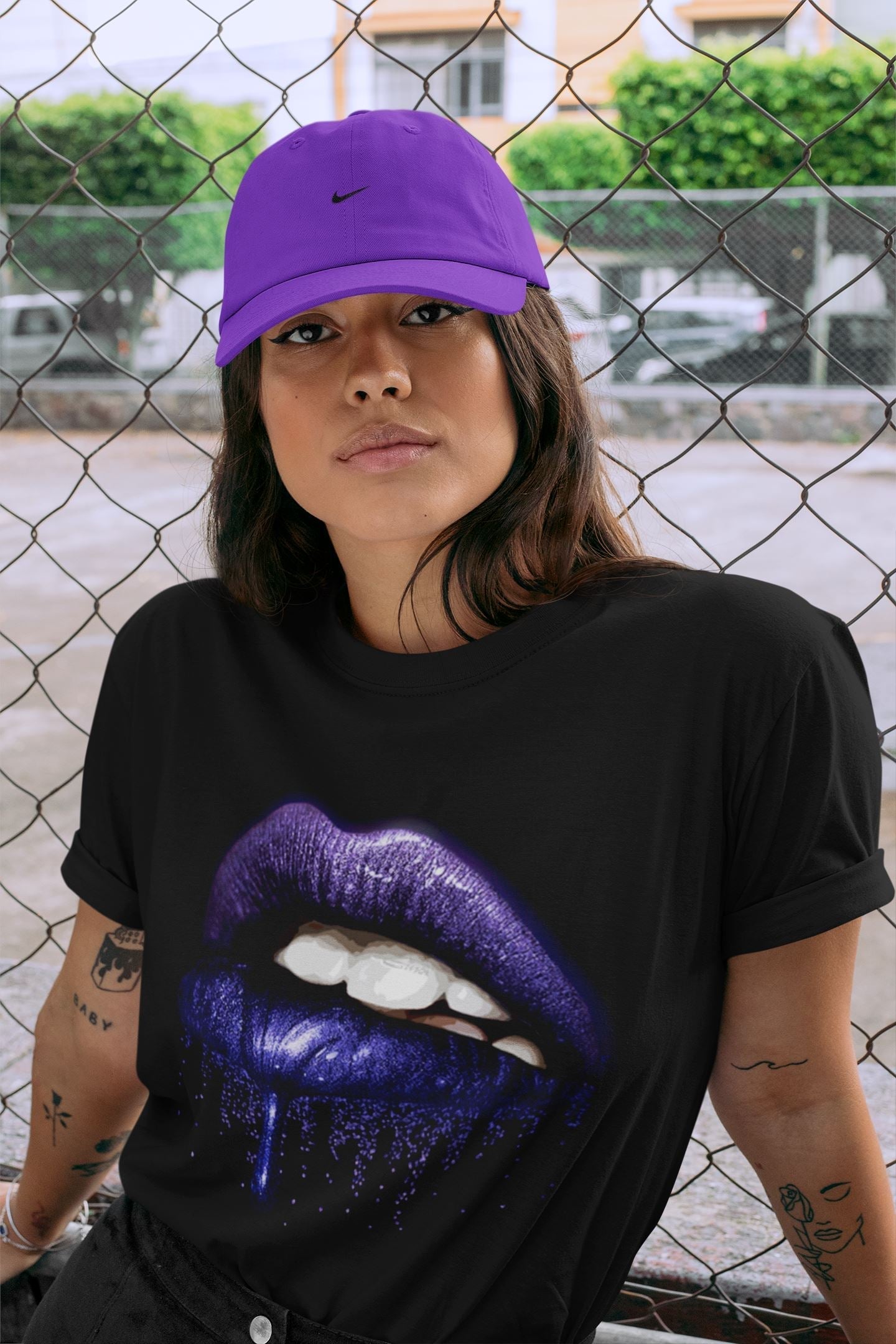 Dripping Lips Unisex Tops - Air Jordan 12 Dark Concord