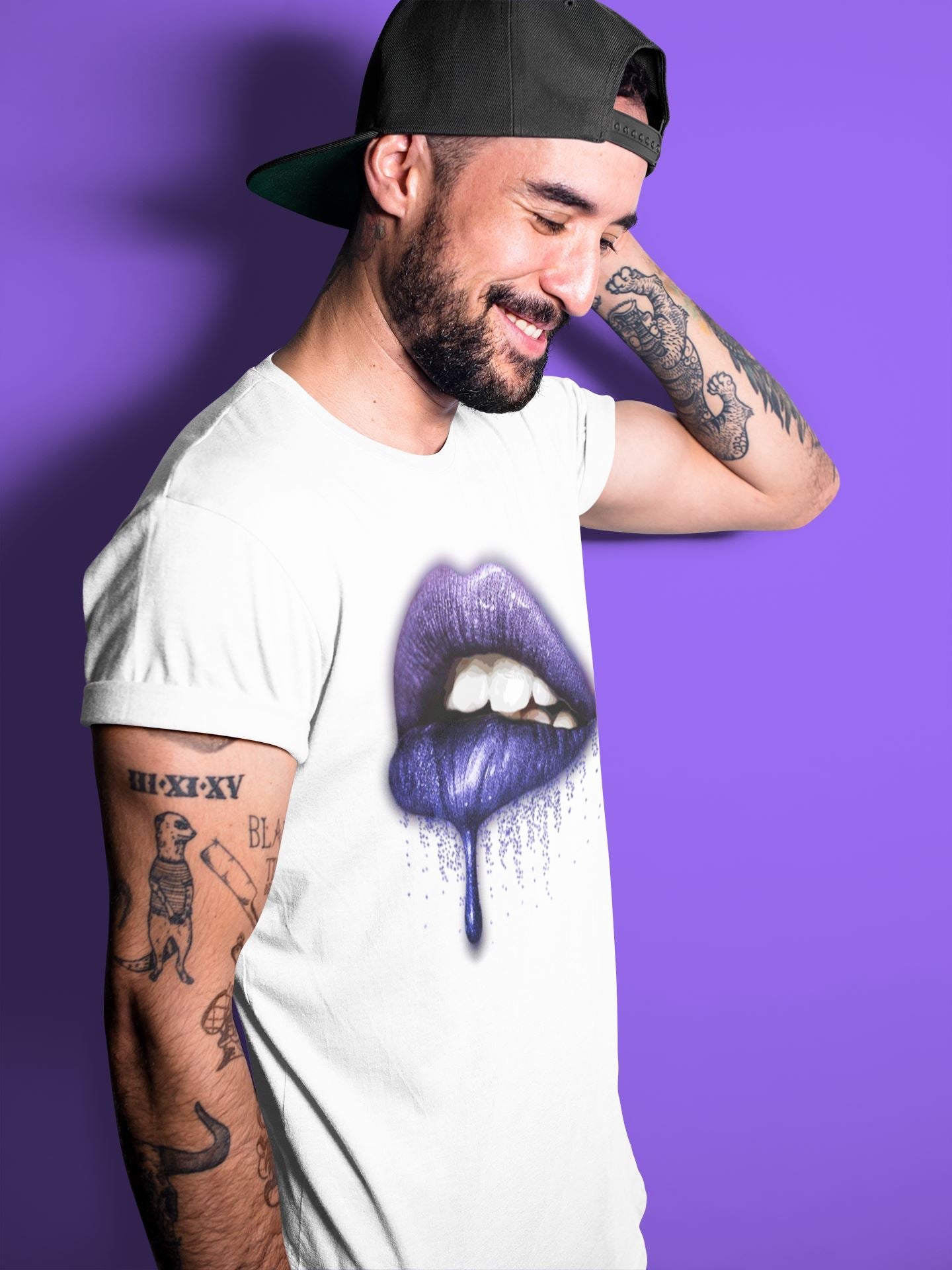 Dripping Lips Unisex Tops - Air Jordan 12 Dark Concord