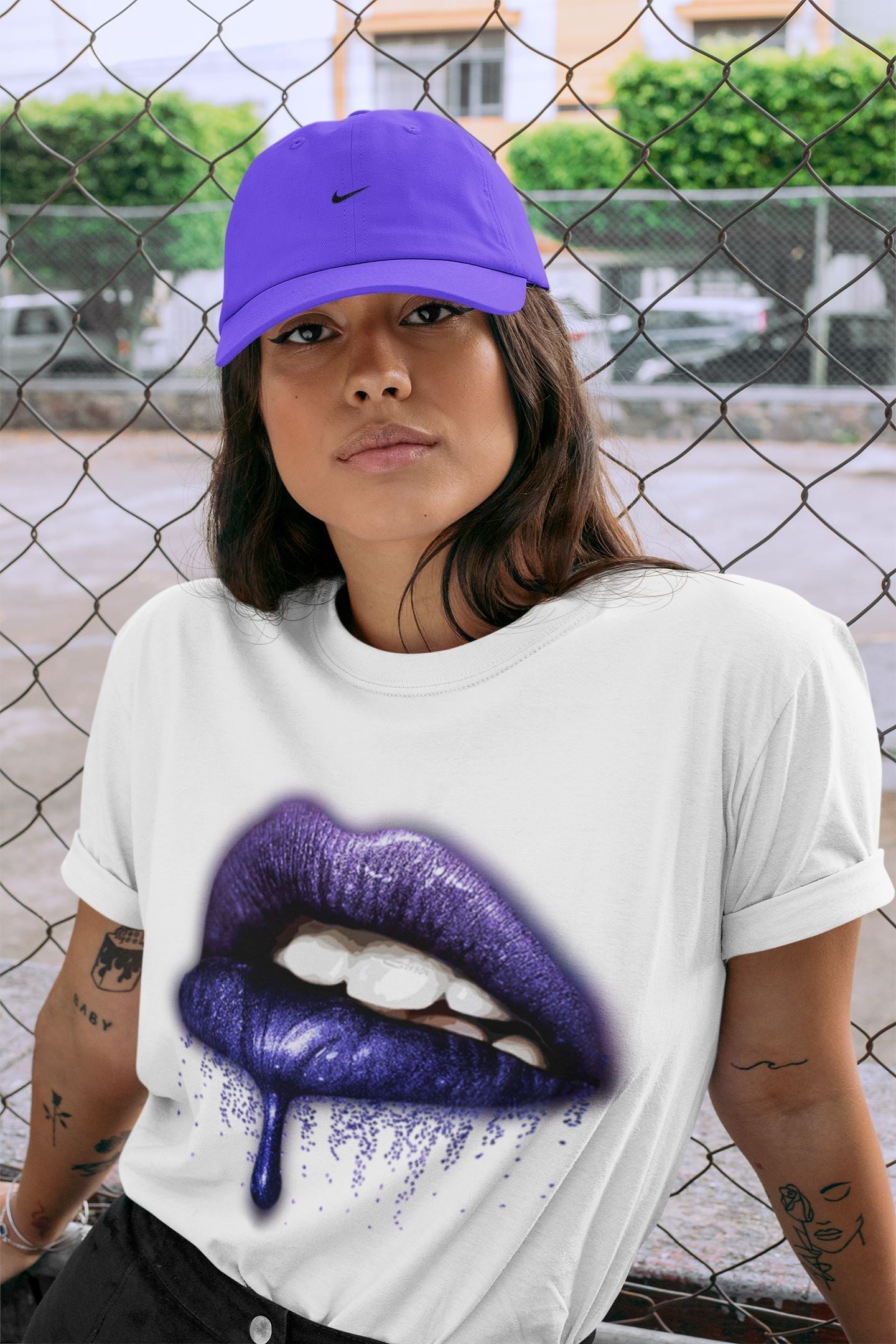 Dripping Lips Unisex Tops - Air Jordan 12 Dark Concord