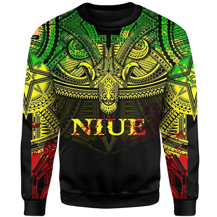 Niue Reggae Sweater Polynesian A15 ? Usalast