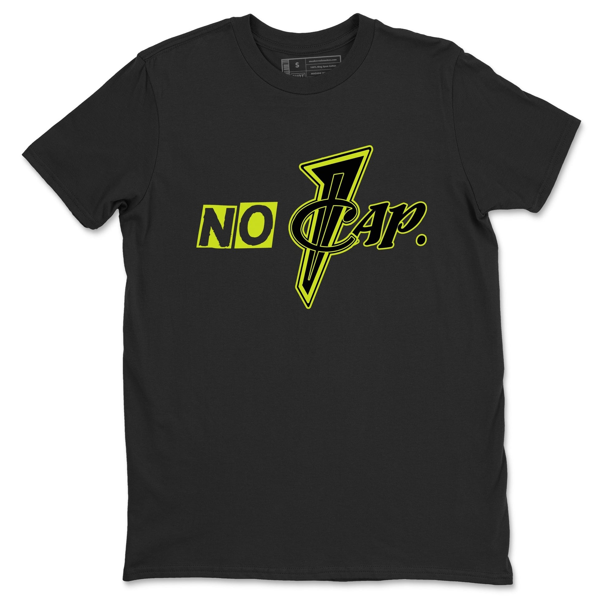 No Cap Sneaker Tees - Air Foamposite One Black Volt