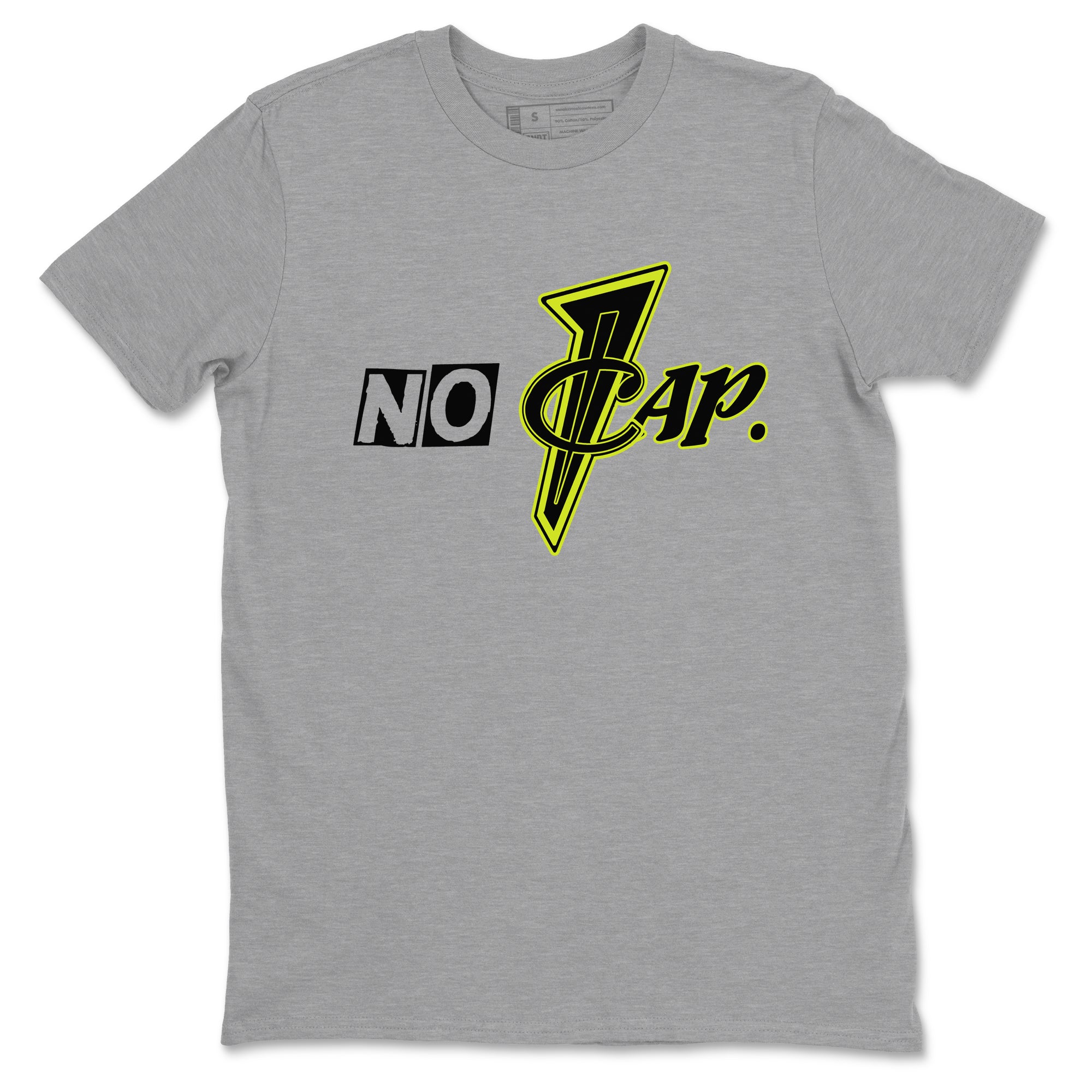 No Cap Sneaker Tees - Air Foamposite One Black Volt