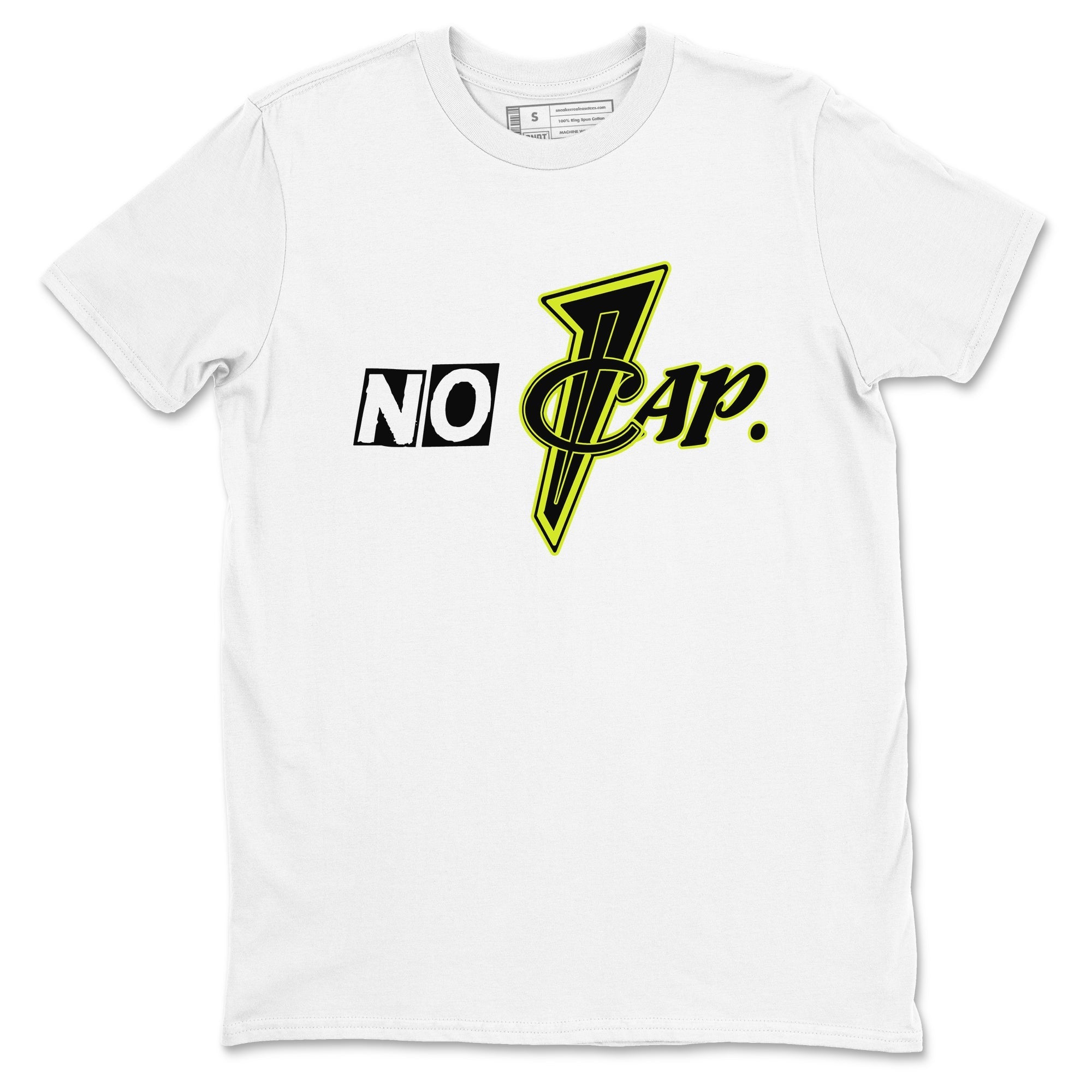 No Cap Sneaker Tees - Air Foamposite One Black Volt