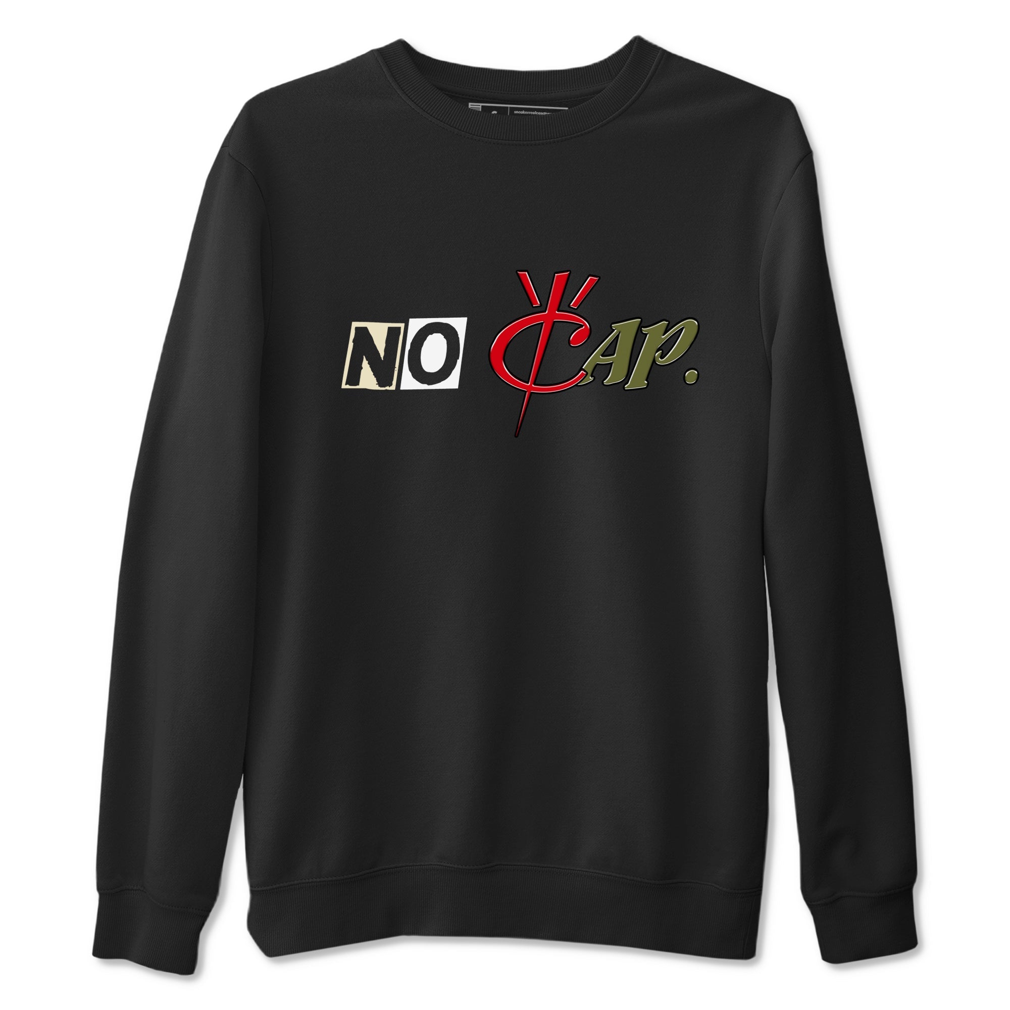 No Cap Sneaker Tees - Air Jordan 1 Travis Scott Medium Olive