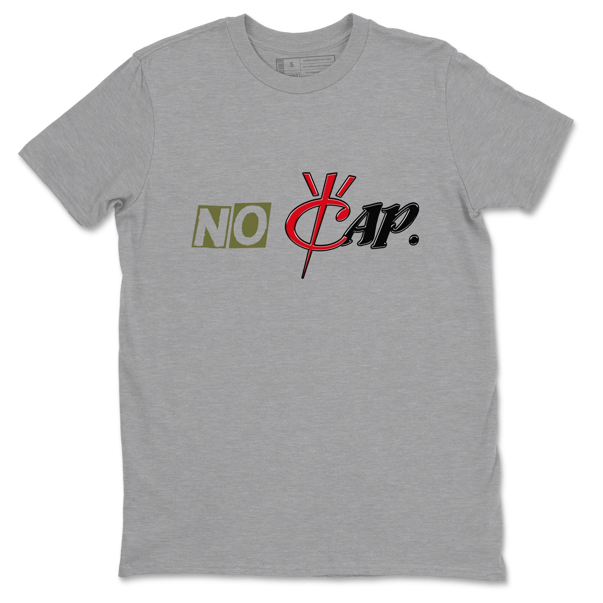 No Cap Sneaker Tees - Air Jordan 1 Travis Scott Medium Olive