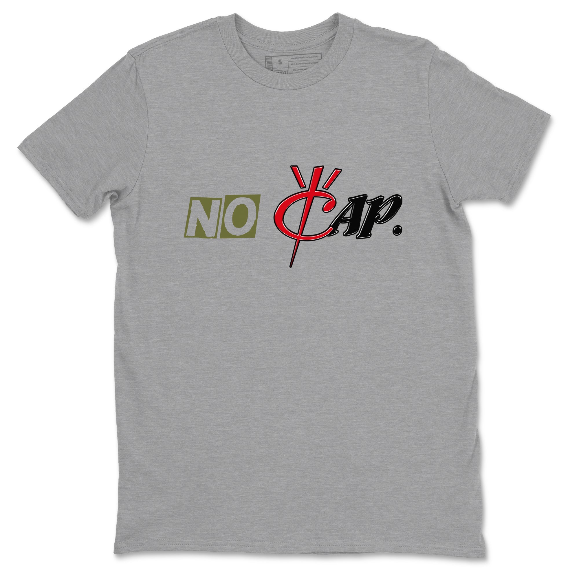 No Cap Sneaker Tees - Air Jordan 1 Travis Scott Medium Olive
