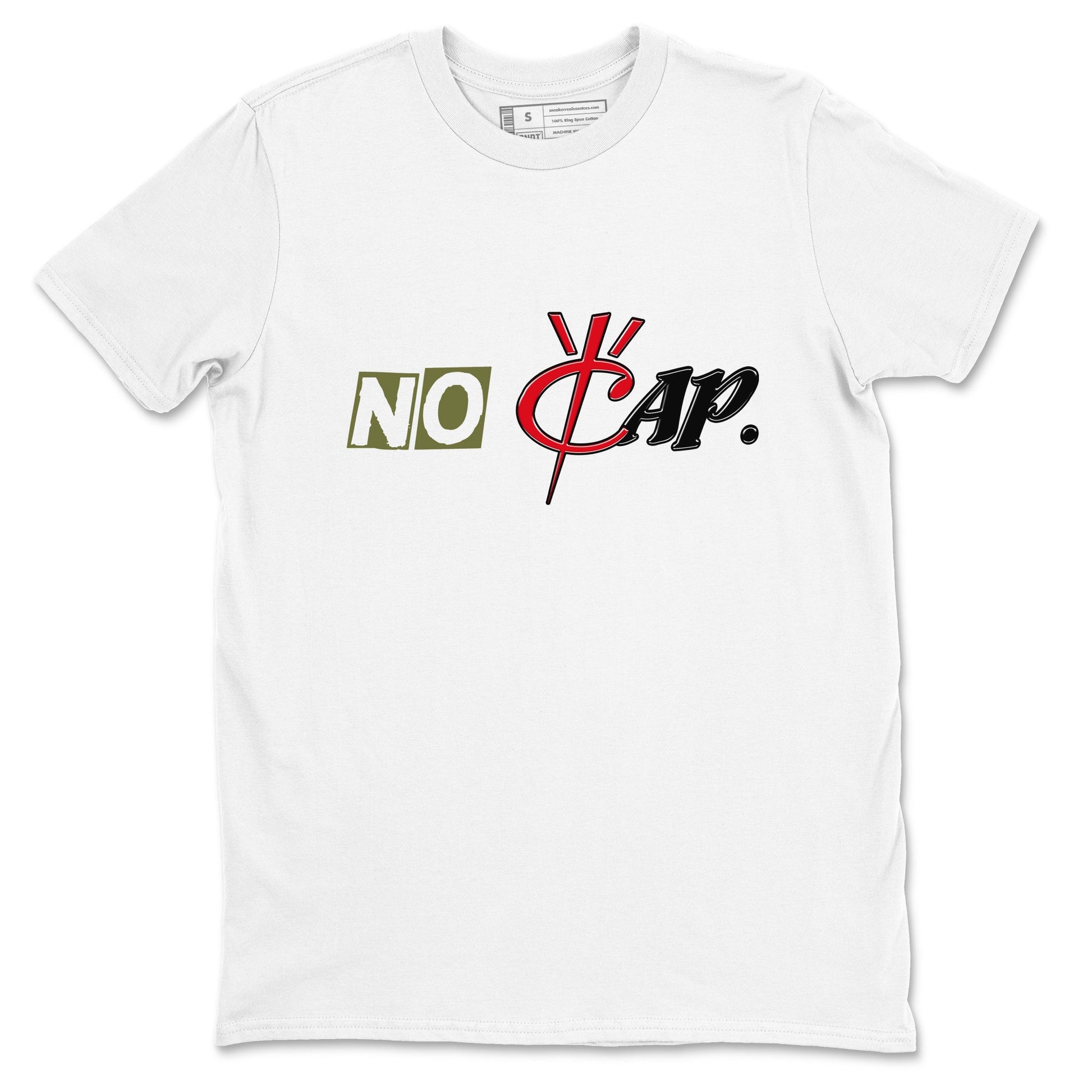 No Cap Sneaker Tees - Air Jordan 1 Travis Scott Medium Olive