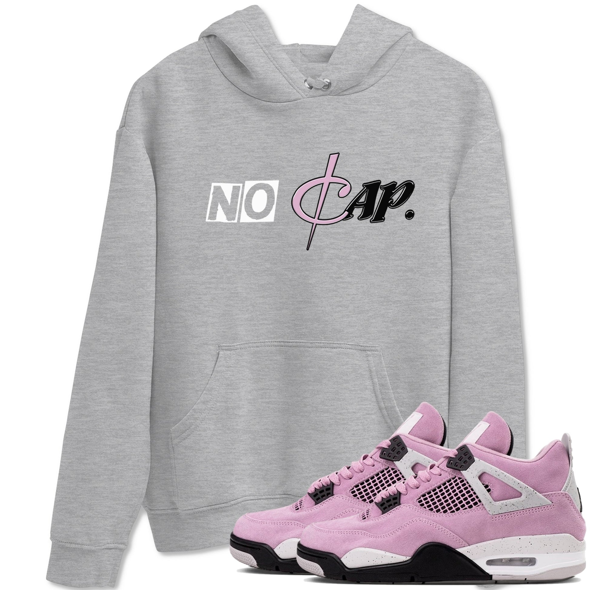 No Cap Sneaker Tees - Air Jordan 4 Orchid