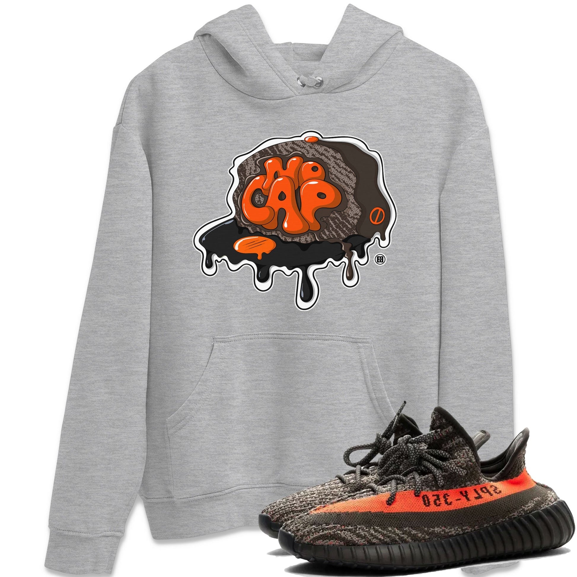 No Cap Sneaker Tee - Yeezy 350 Carbon Beluga