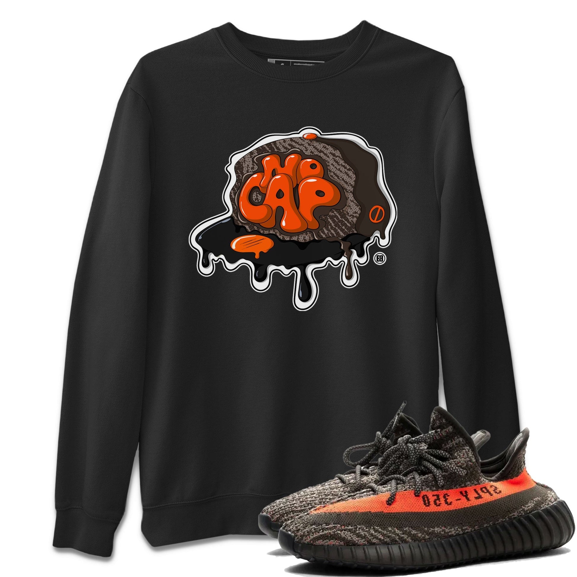 No Cap Sneaker Tee - Yeezy 350 Carbon Beluga