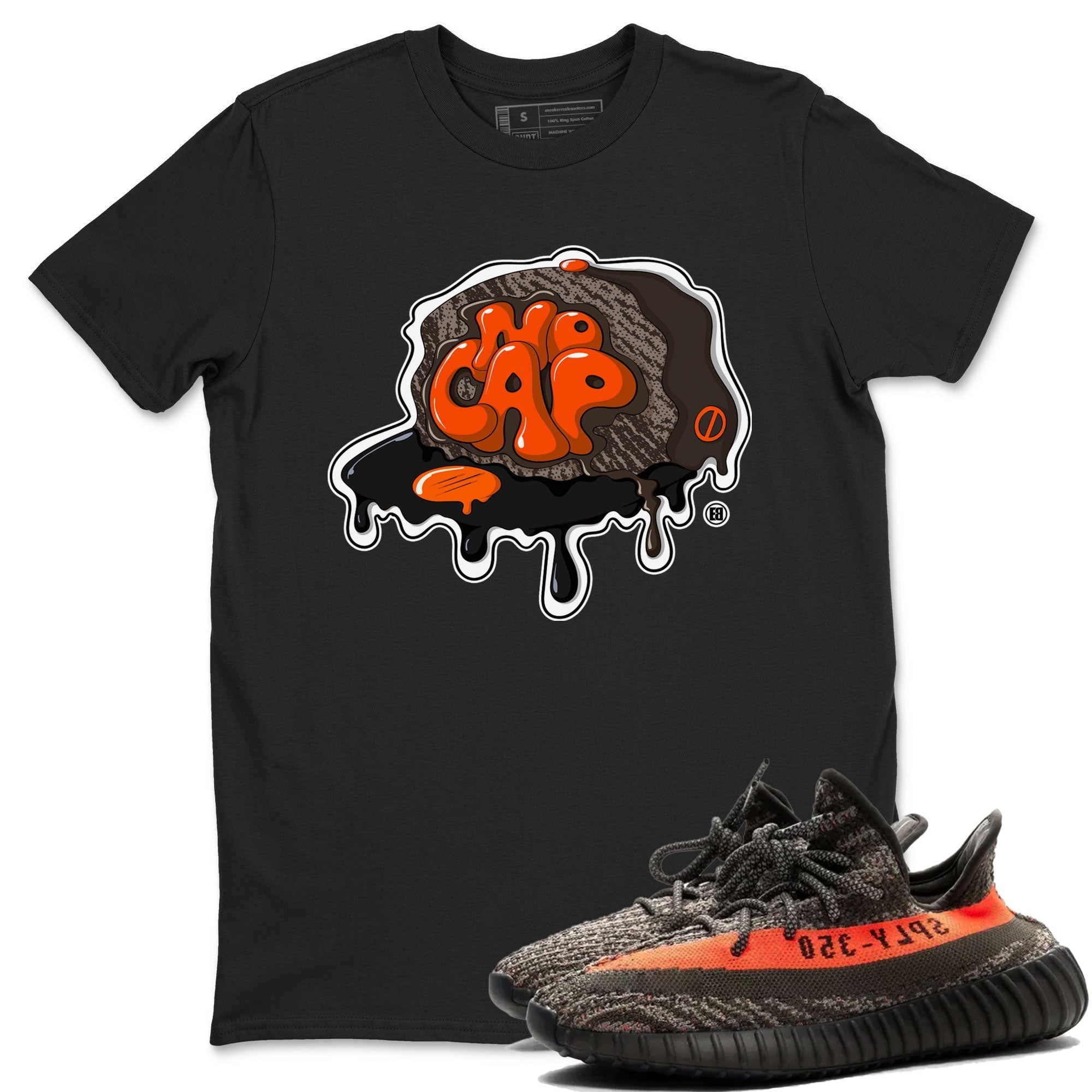 No Cap Sneaker Tee - Yeezy 350 Carbon Beluga