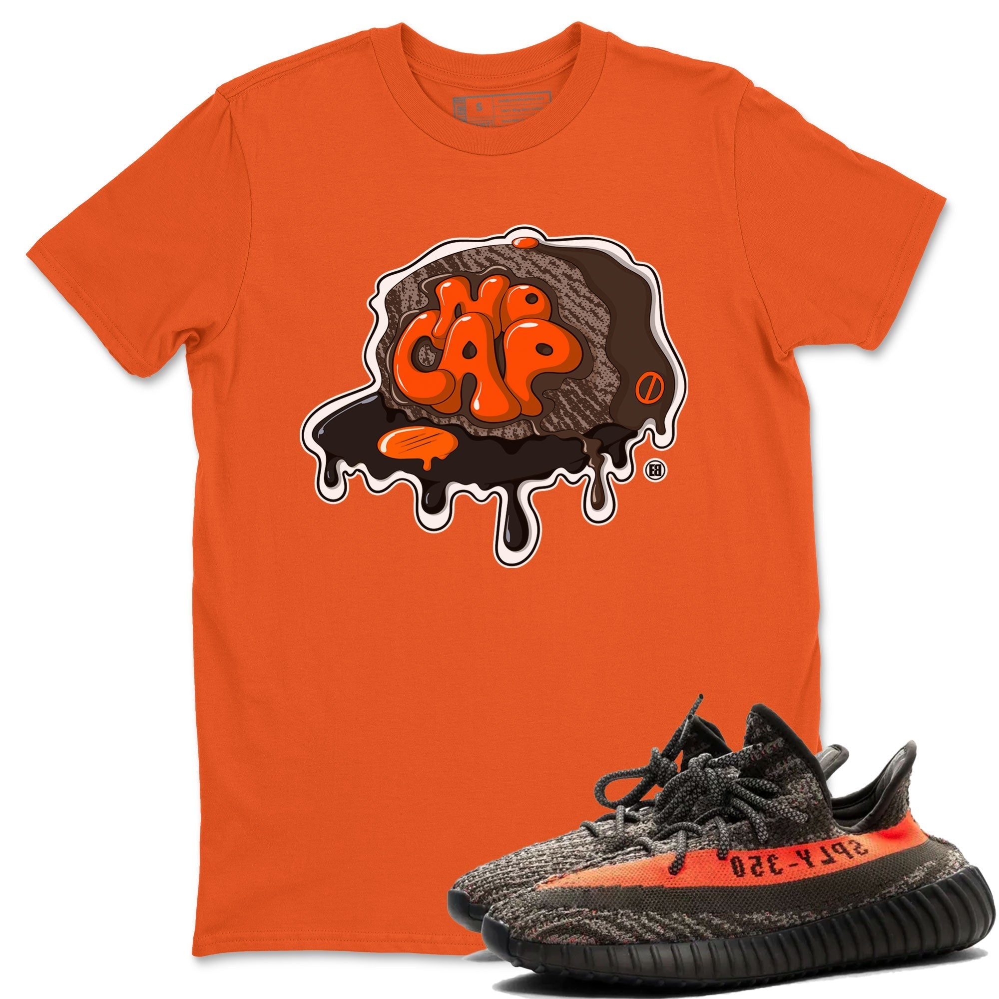 No Cap Sneaker Tee - Yeezy 350 Carbon Beluga
