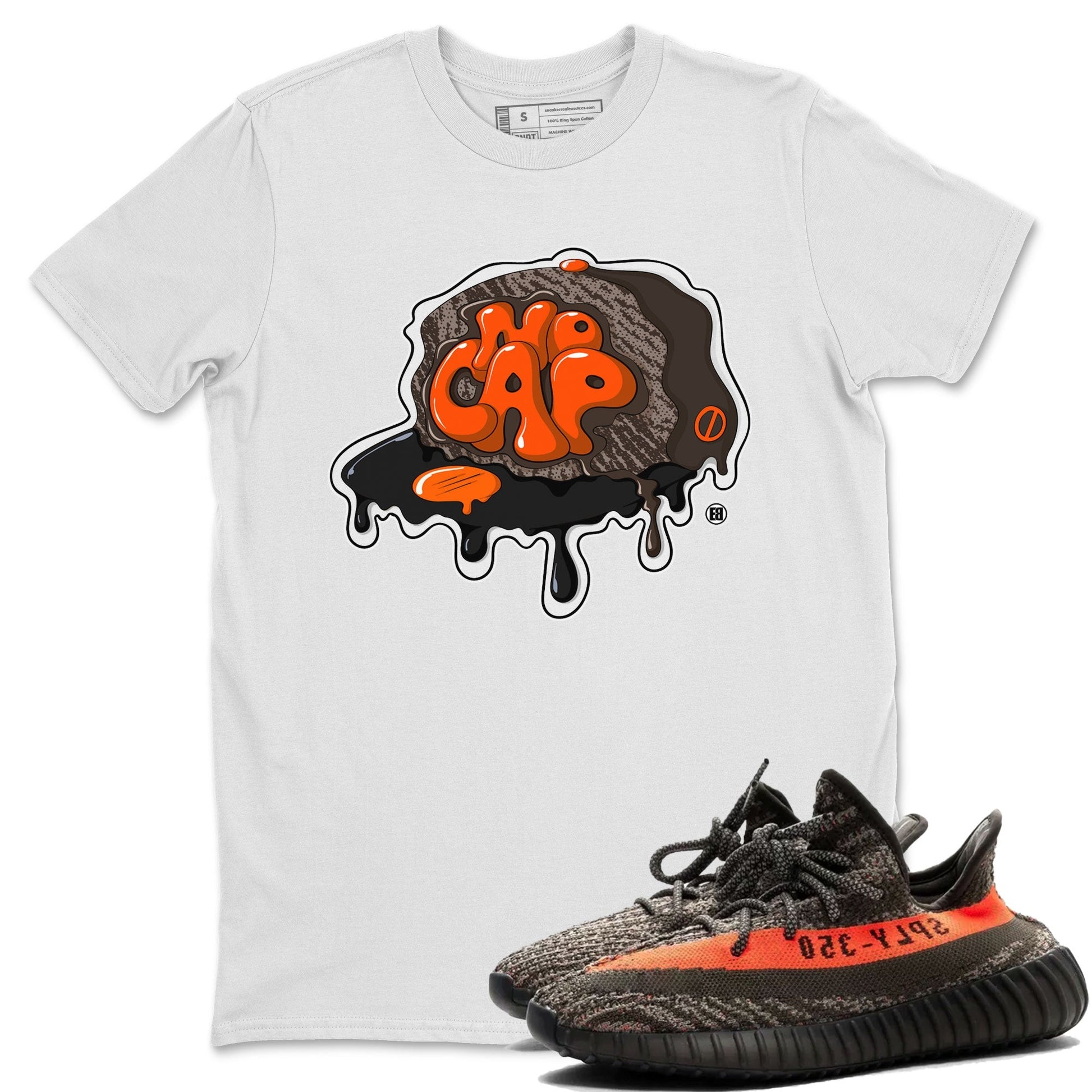 No Cap Sneaker Tee - Yeezy 350 Carbon Beluga
