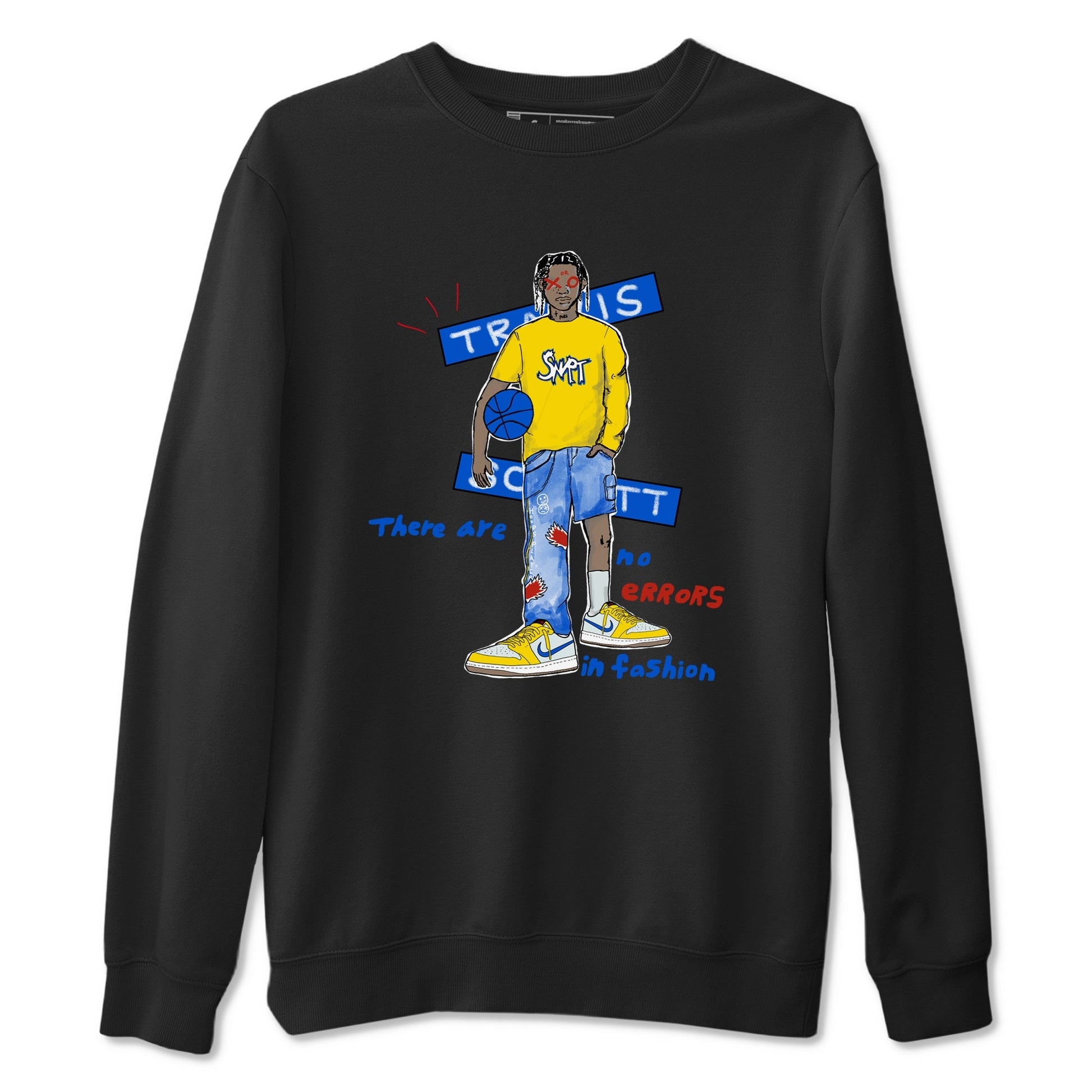 No Errors In Fashion Sneaker Tees - Air Jordan 1 Travis Scott Canary
