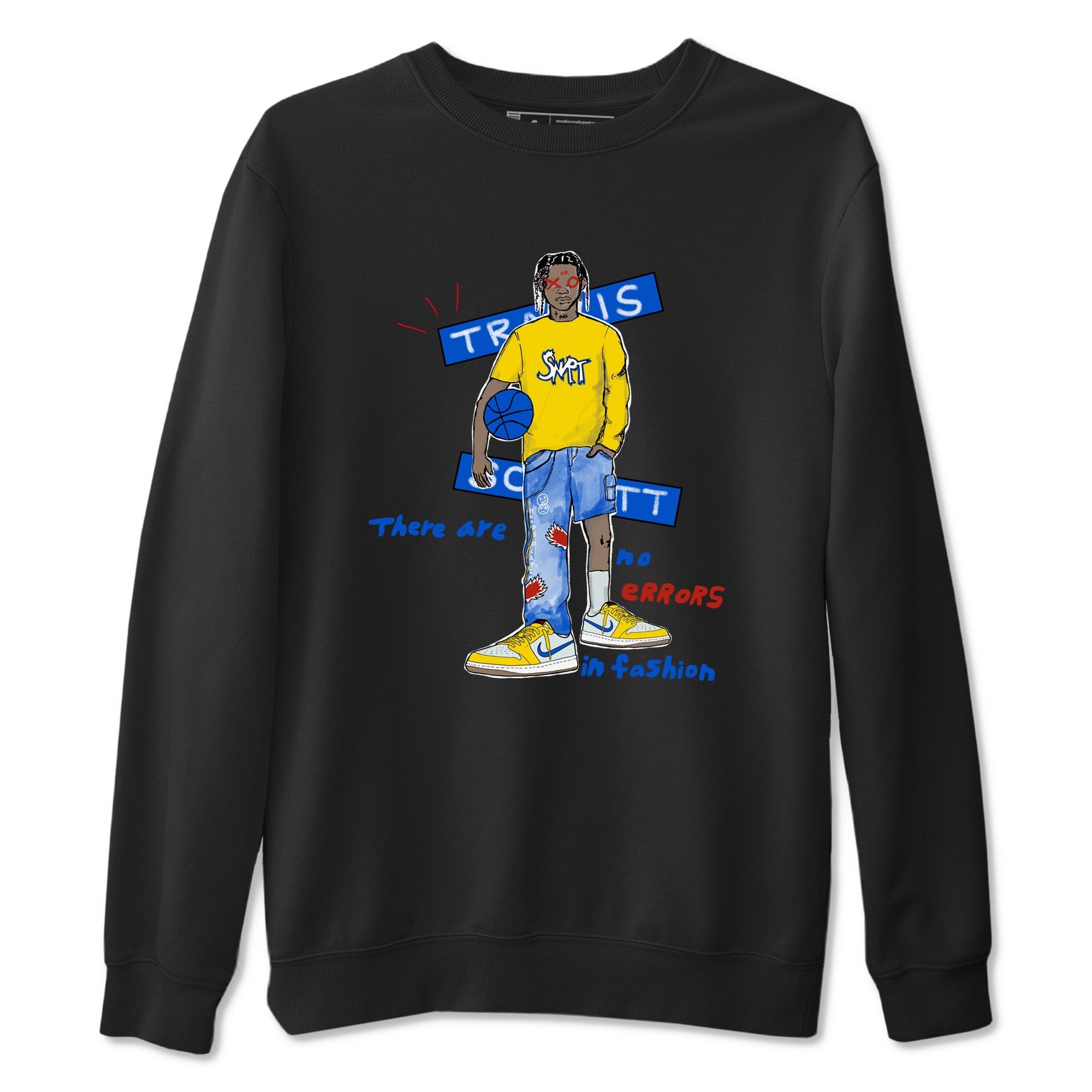 No Errors In Fashion Sneaker Tees - Air Jordan 1 Travis Scott Canary