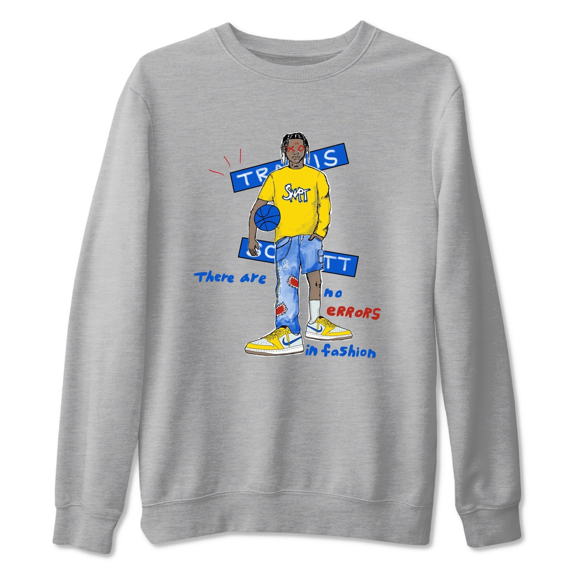 No Errors In Fashion Sneaker Tees - Air Jordan 1 Travis Scott Canary
