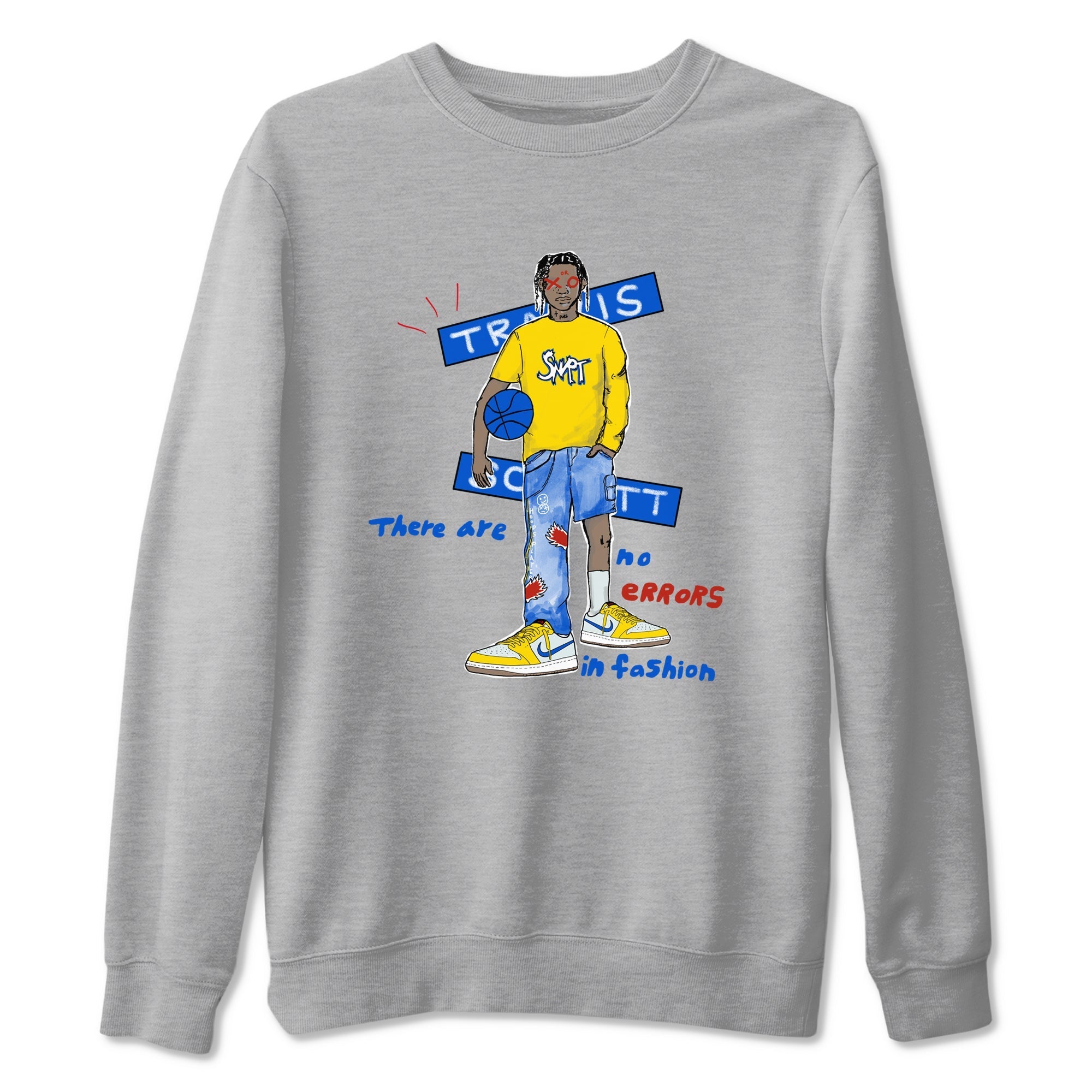 No Errors In Fashion Sneaker Tees - Air Jordan 1 Travis Scott Canary