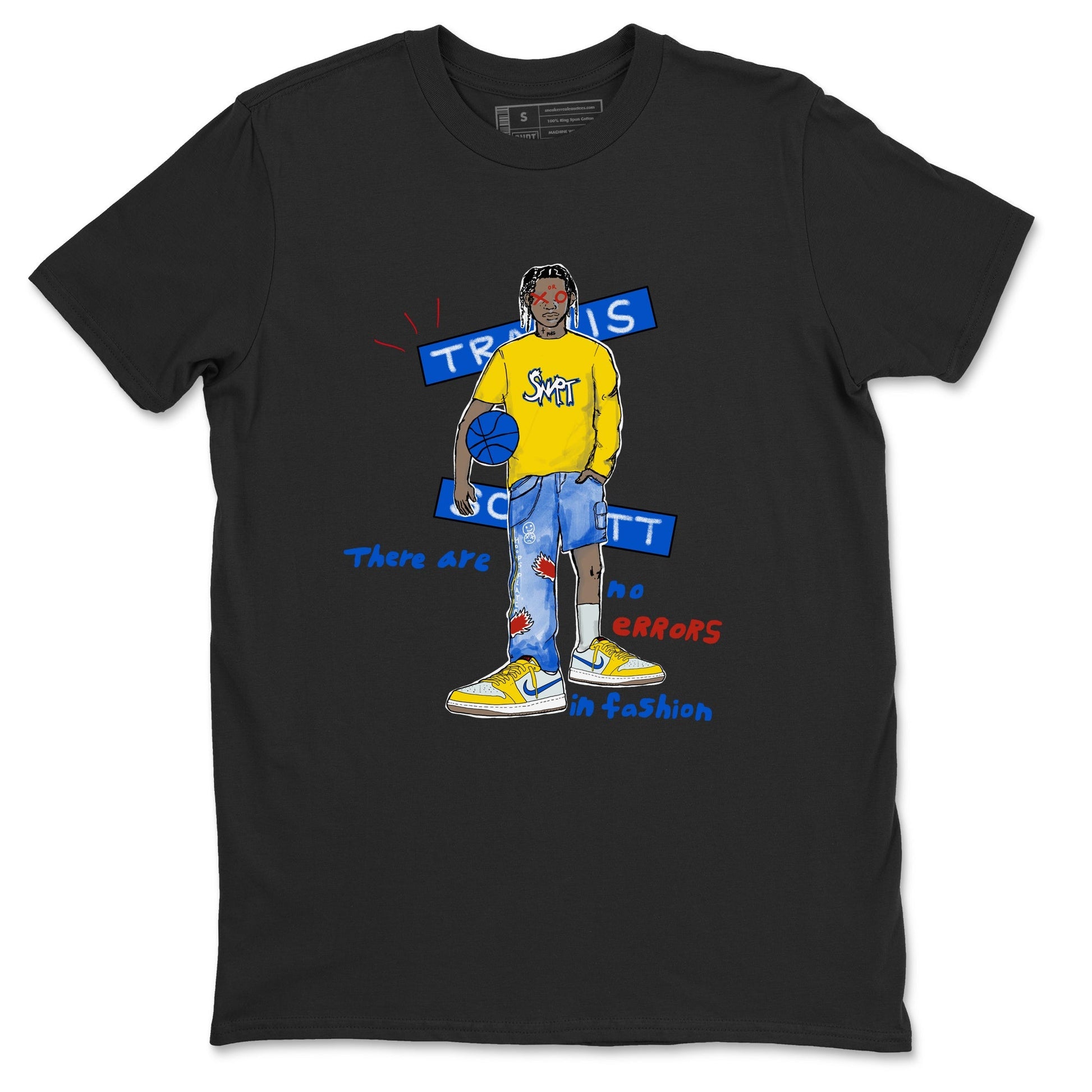 No Errors In Fashion Sneaker Tees - Air Jordan 1 Travis Scott Canary