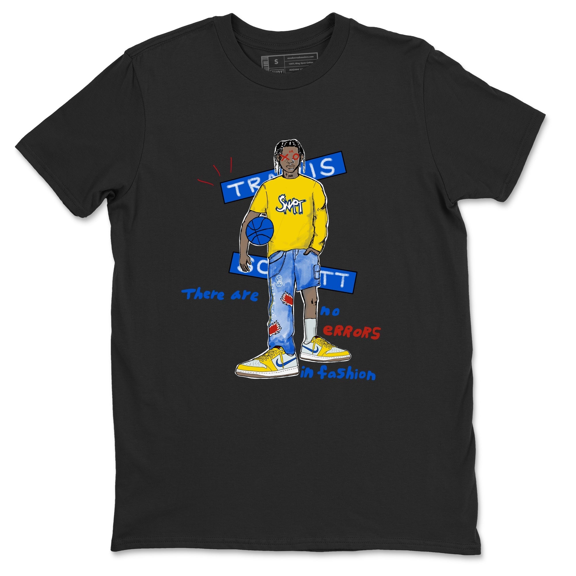 No Errors In Fashion Sneaker Tees - Air Jordan 1 Travis Scott Canary