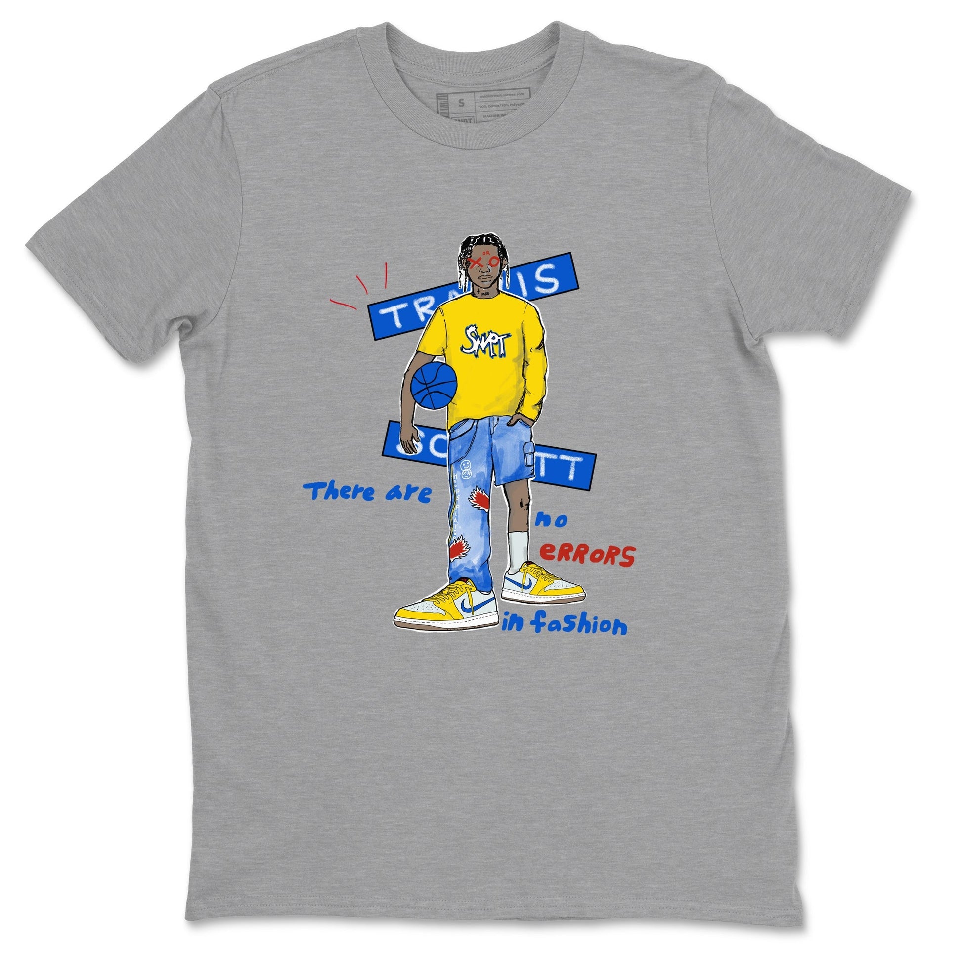 No Errors In Fashion Sneaker Tees - Air Jordan 1 Travis Scott Canary