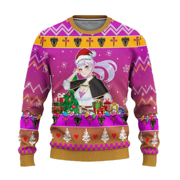 Noelle Silva Anime Ugly Christmas Sweater Black Clover Xmas Gift ? Usalast