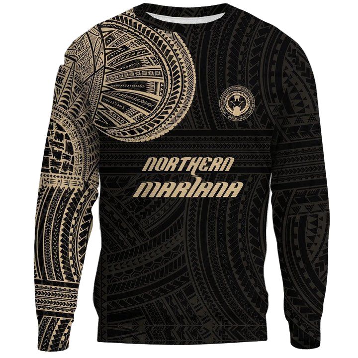 Northern Mariana Sweater Polynesian Tattoo Style A31 ? Usalast