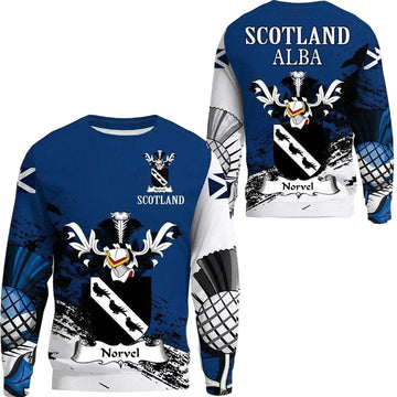 Norvel Scottish Family Crest Scotland Special Sweater A7 ? Usalast