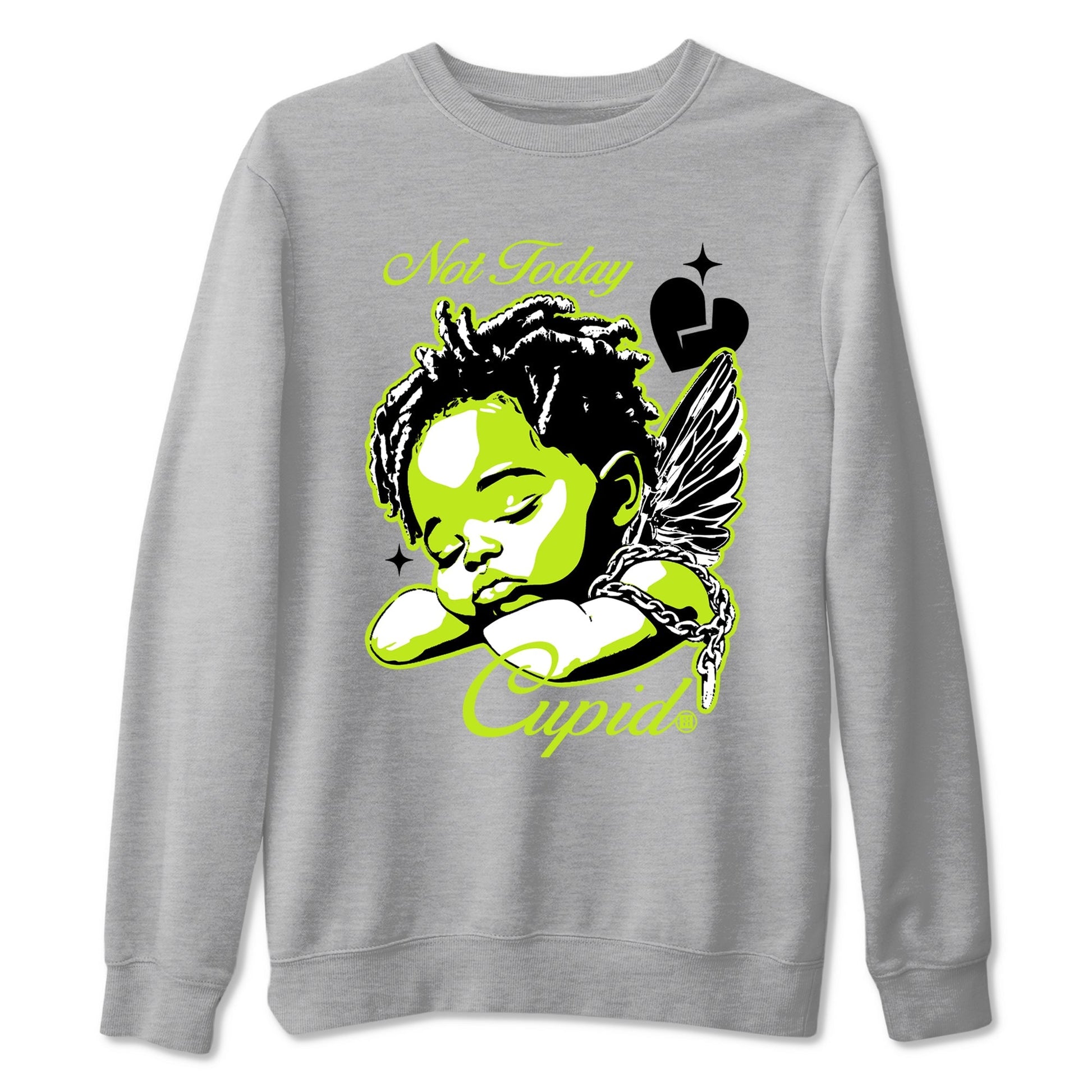 Not Today Cupid Sneaker Tees - Air Foamposite One Black Volt