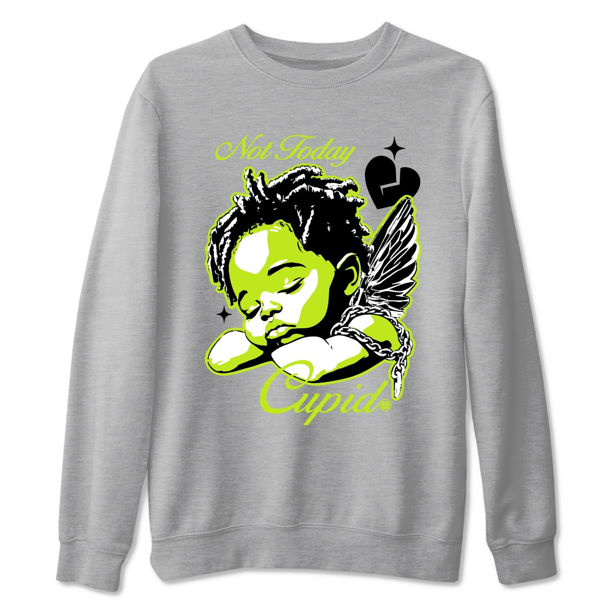 Not Today Cupid Sneaker Tees - Air Foamposite One Black Volt