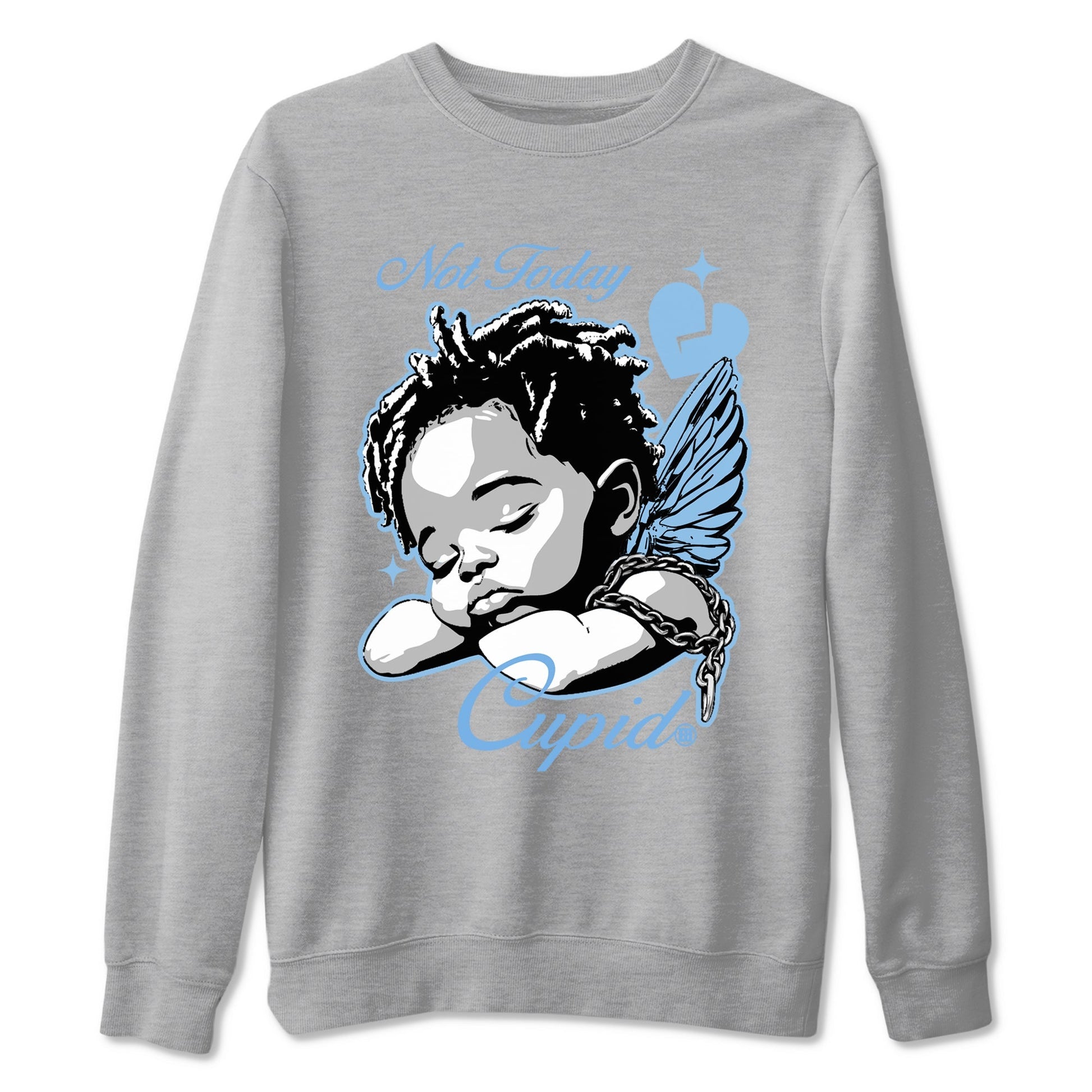 Not Today Cupid Sneaker Tees - Air Jordan 11 Legend Blue