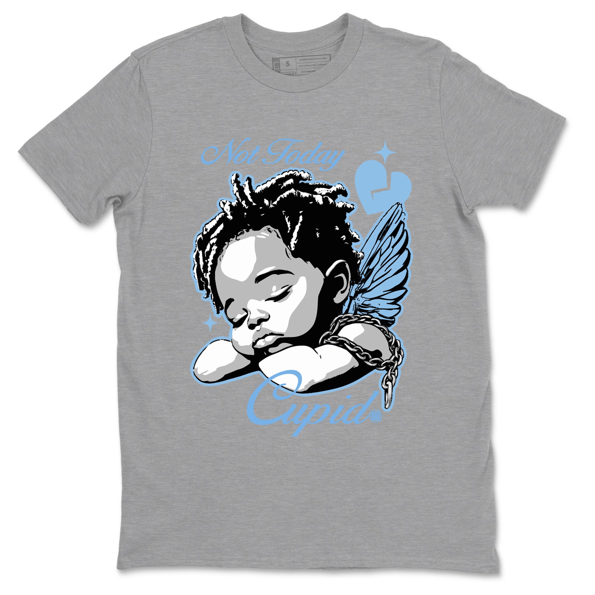Not Today Cupid Sneaker Tees - Air Jordan 11 Legend Blue