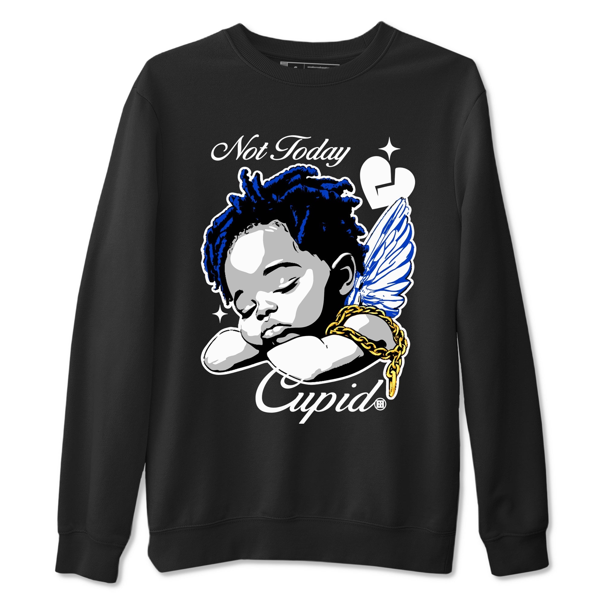 Not Today Cupid Sneaker Tees - Air Jordan 12 Blueberry