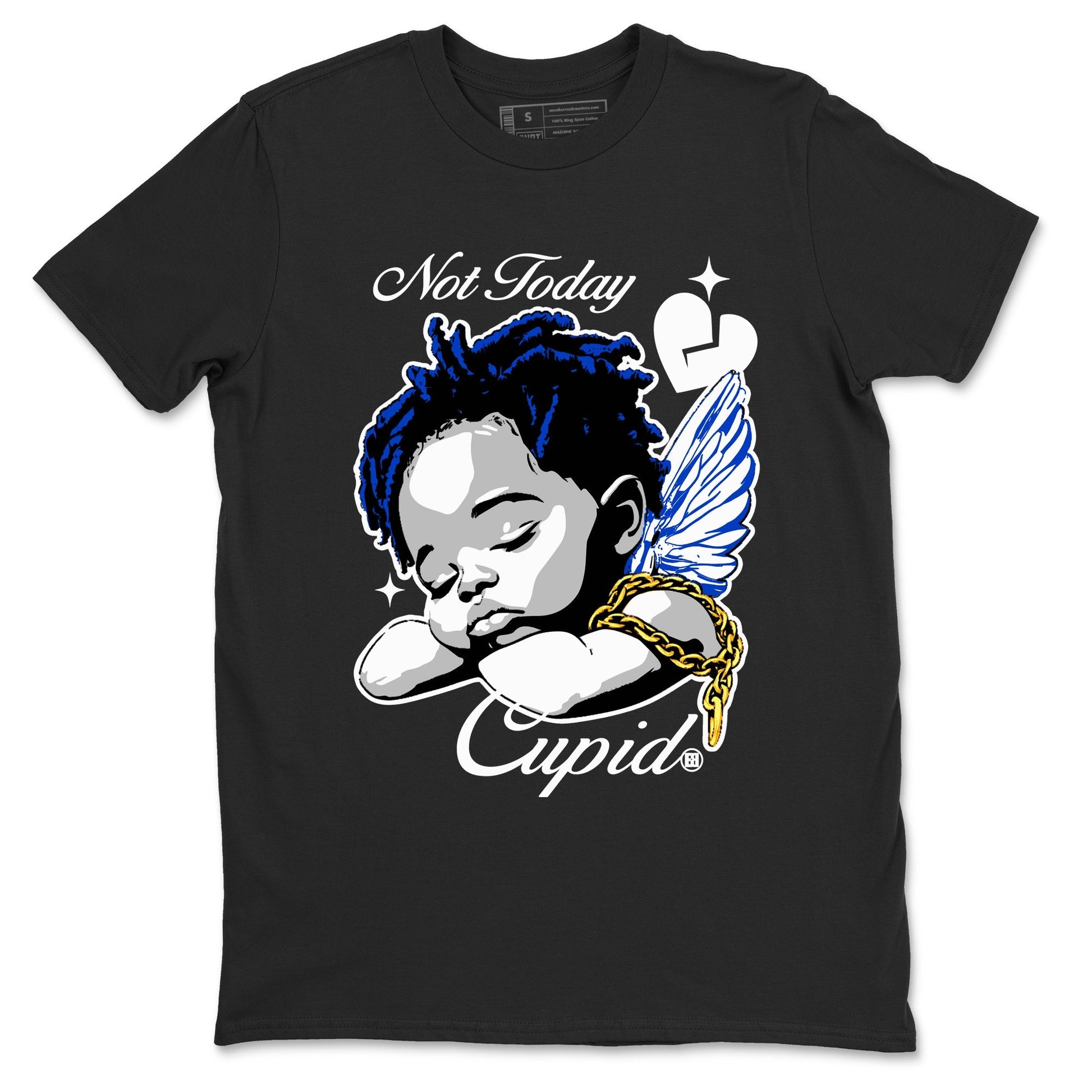 Not Today Cupid Sneaker Tees - Air Jordan 12 Blueberry