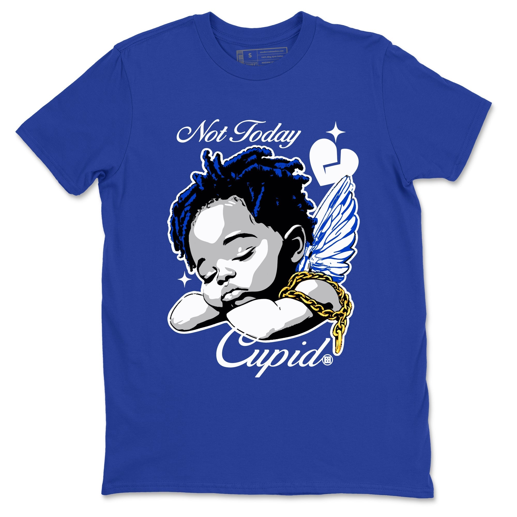 Not Today Cupid Sneaker Tees - Air Jordan 12 Blueberry