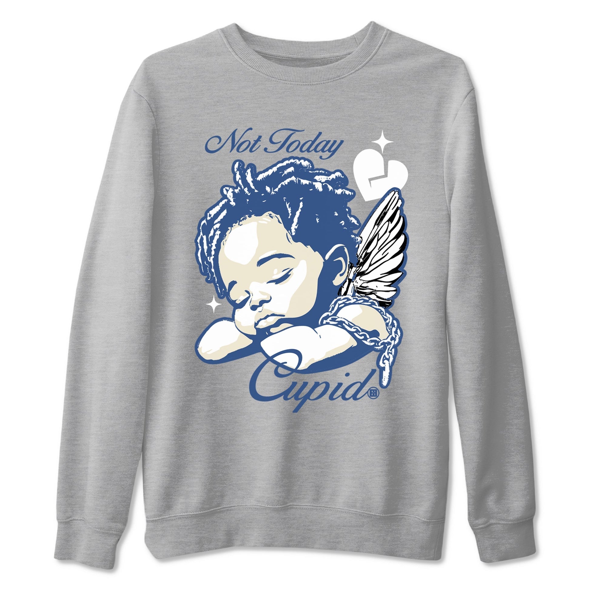 Not Today Cupid Sneaker Tees - Air Jordan 3 A Ma Maniere x Diffused Blue