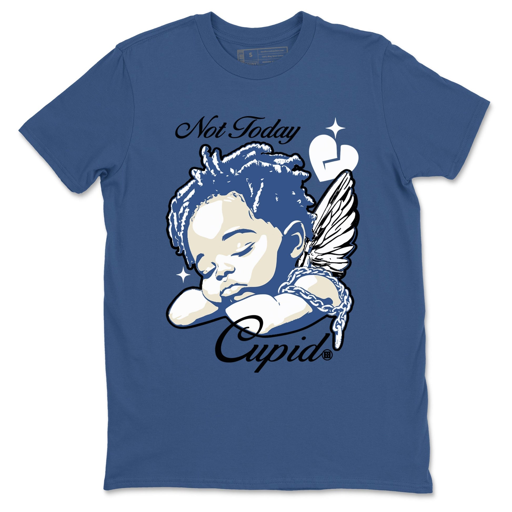 Not Today Cupid Sneaker Tees - Air Jordan 3 A Ma Maniere x Diffused Blue