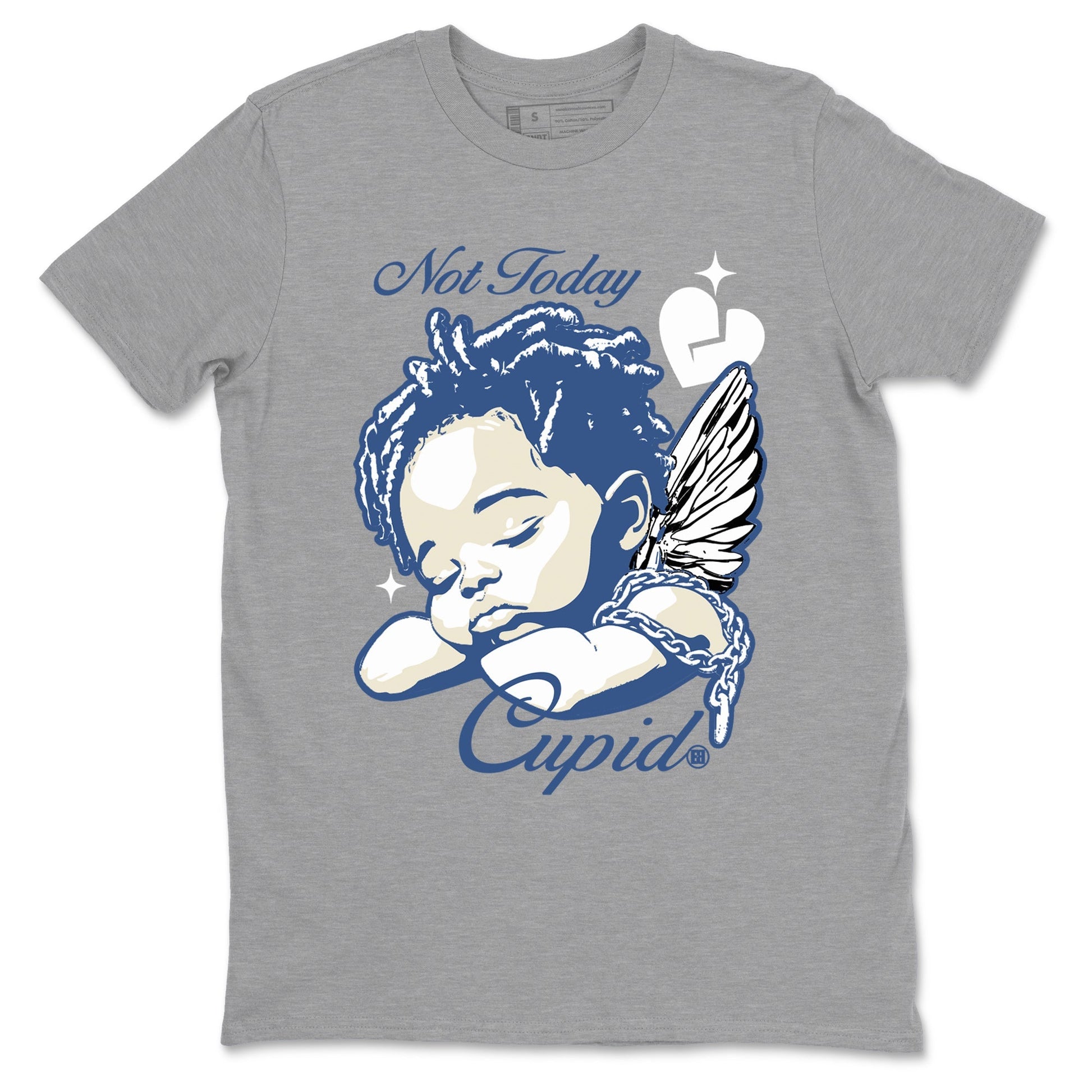 Not Today Cupid Sneaker Tees - Air Jordan 3 A Ma Maniere x Diffused Blue