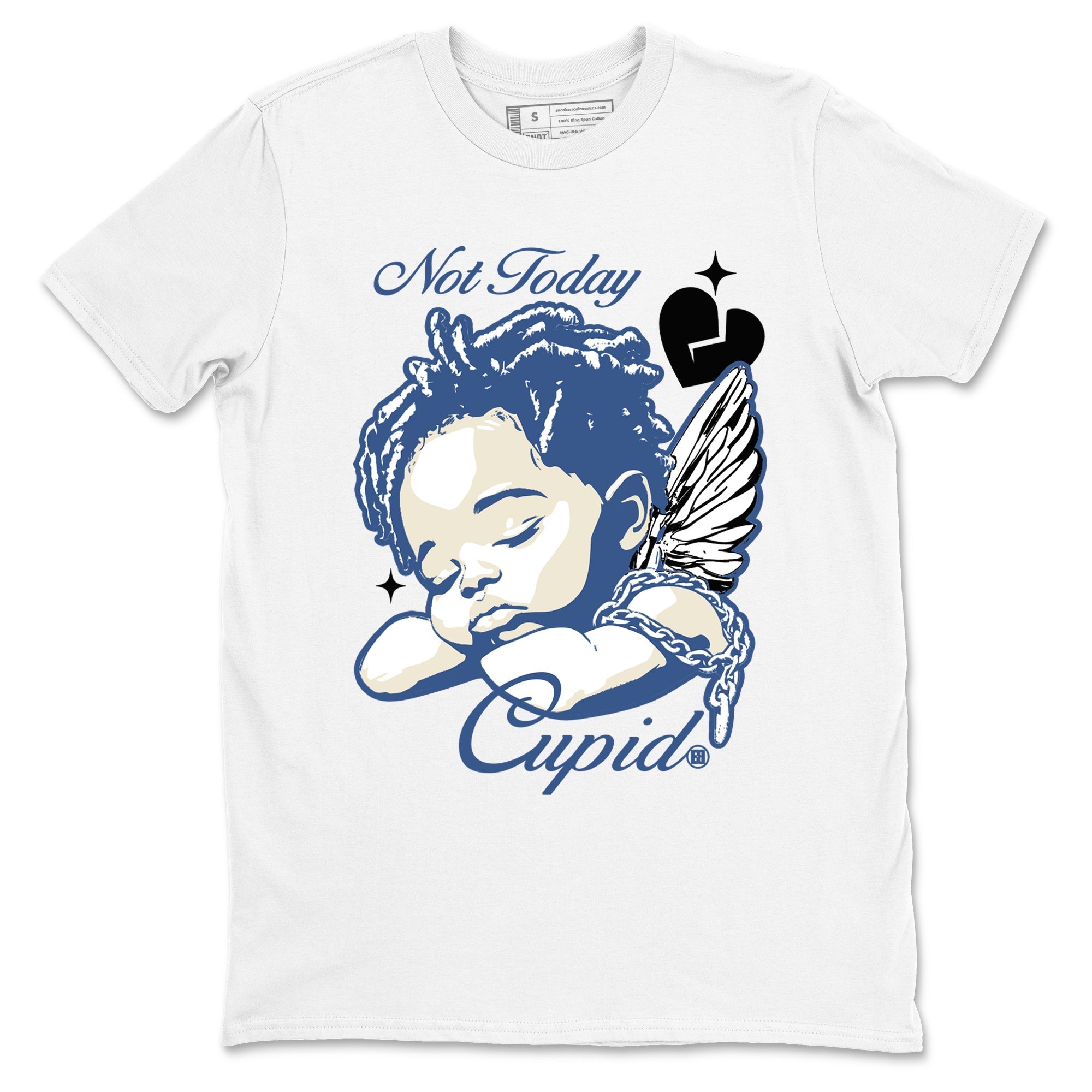 Not Today Cupid Sneaker Tees - Air Jordan 3 A Ma Maniere x Diffused Blue